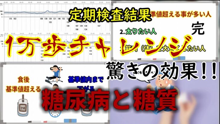 【糖尿病】7月の検査結果でわかったこと。