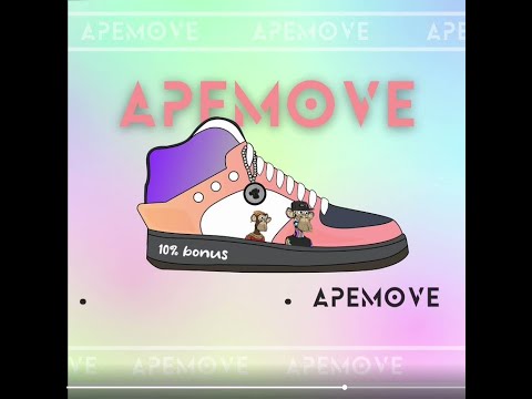 ApeMOVE 🐵🏃 MOVE-TO-EARN NFTs 💲💲 FREEMINT 🎁🤑 NOCH 3 TAGE LANG NFT FOR FREE MINTEN