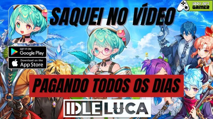 IDLE LUCA – NOVO JOGO NFT FREE TO PLAY PAGANDO TODOS OS DIAS