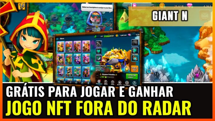 LANÇAMENTO GRÁTIS PARA JOGAR E GANHAR JOGO NFT FORA DO RADAR – GIANT N