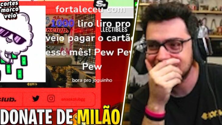 O MANO FORTALACEU COM UM DONATE DE MILÃO PRO NOSSO NFT MINIZORD 🥺🥺 | MIR4