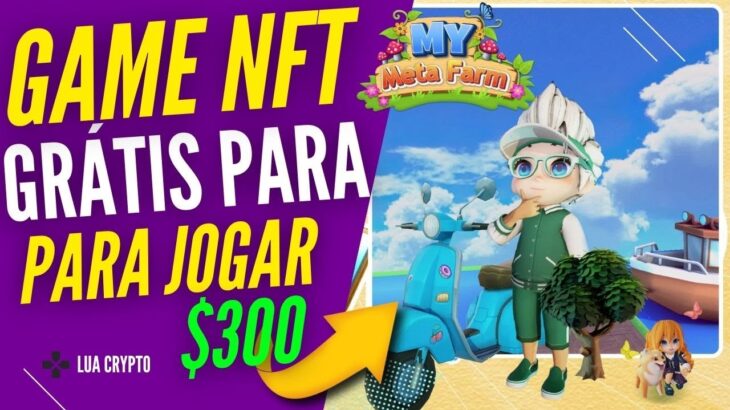 VAI BOMBAR!!! NOVO GAME NFT GRATIS PARA JOGAR I $300 DE SORTEIO I MY META FARM