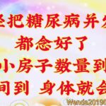 卢台长开示：念经把糖尿病并发症都念好了；小房子数量到、时间到，身体就会好      Wenda20190811   55:10