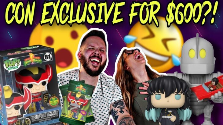 $600 FUNKON POP?! | DEMON SLAYER FUNKO POP! | MIGHTY MORPHIN POWER RANGERS NFT FUNKO POPS