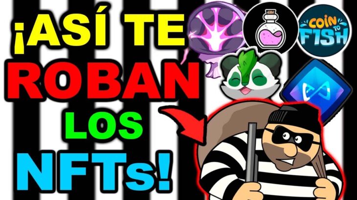 ¡ASÍ TE ROBAN LOS JUEGOS NFT! 😱💥 ¡SCAMS Y MÁS SCAMS! 💰📉🥵