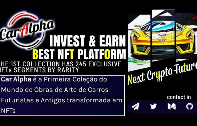 CAR ALPHA NFT PROJECT & EARN BEST PLATFORM. ||TRUSTABLE PLATFORM ||