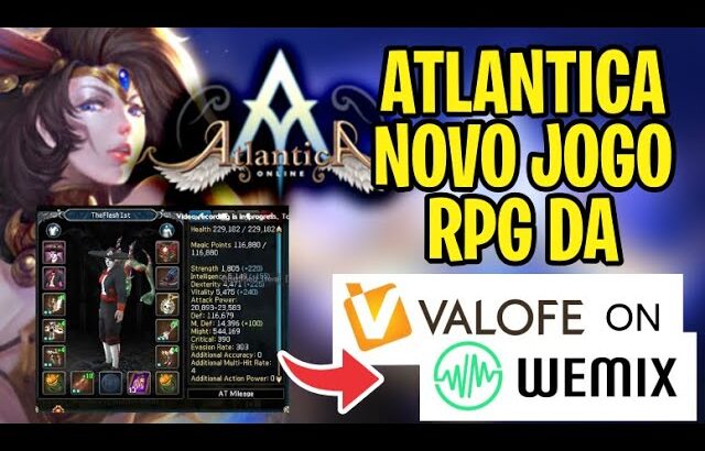 CONHEÇA ATLANTICA! O NOVO RPG NFT DA VALOFE JUNTO COM A WEMIX