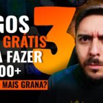 FAÇA 200 REAIS+ COM ESSES 3 JOGOS NFT GRÁTIS PARA JOGAR E GANHAR EM 2022