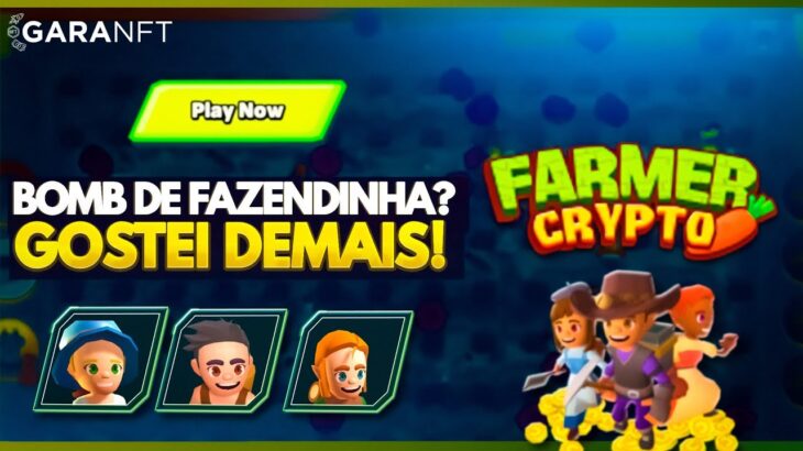 FARMER CRYPTO – JOGO NFT MELHOR QUE BOMBCRYPTO? JOGUEI O TESTNET E GOSTEI BASTANTE