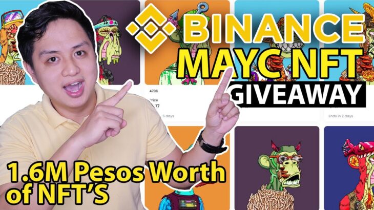 Get a chance to win a Mutant Ape Yacht Club NFT worth 1.6Million Pesos | BINANCE NFT GIVEAWAY!