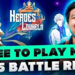 HEROES OF LOWHELM – FREE TO PLAY NFT RPG GAME 5V5 MOBILE READY  (TAGALOG)