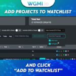 How to add NFT collections to your watchlist using WGMI.io