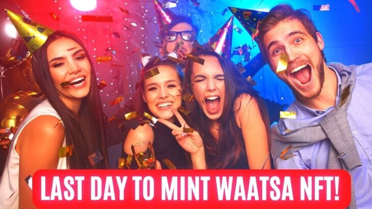 Last Day To Mint Waatsa NFT! Dip Catcher’s 5555 Maxi Giveaway TEAM & Perpetuals Allocation Strategy!