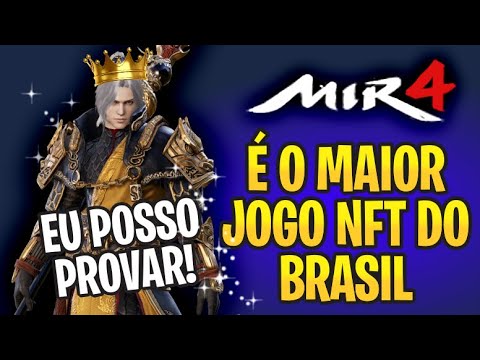 MIR4 É O JOGO NFT MAIS POPULAR DO BRASIL