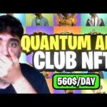 QUANTUM APE CLUB NFT | EARN PASSIVE INCOME !!!!5% Daily!!!!