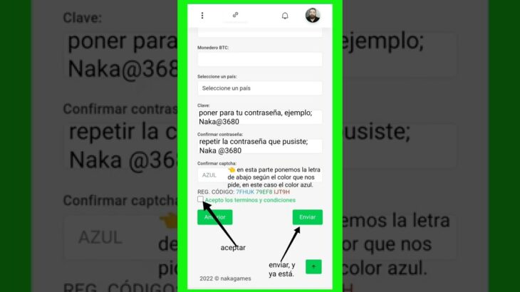 Tutorial para hacer tu registro en Naka Games NFT’s 2.0