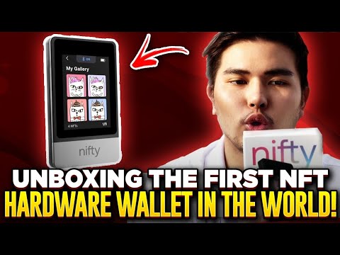 UNBOXING THE FIRST EVER NFT HARDWARE WALLET! DANJO CAPITAL MASTER NFT MASTER  SECU X NIFTY / ATENEO