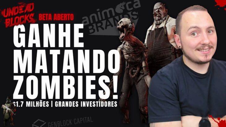 UNDEAD BLOCKS – Um NFT Game de FPS para GANHAR DINHEIRO matando zombies!? | Animoca Brands e mais.