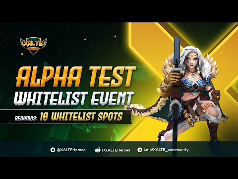 Xalte Free Play To Earn Game || Nft Heroes|| Alpha Test whitelist Event