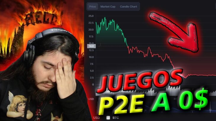 ¿estan CONDENADOS a M0R1R los juegos p2e / nft? siempre tienden a 0 – ANALISIS economia de los juego