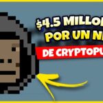 🔥 4.5 MILLONES por un NFT de un MONO de CRYPTOPUNK