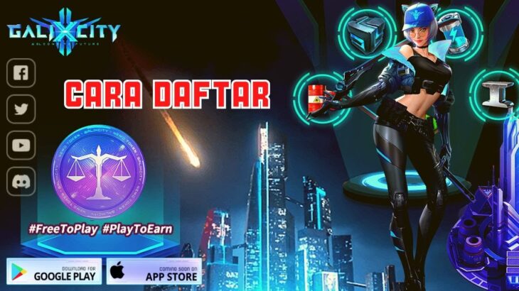 CARA DAFTAR GAME NFT GRATIS TERBARU GALIXCITY