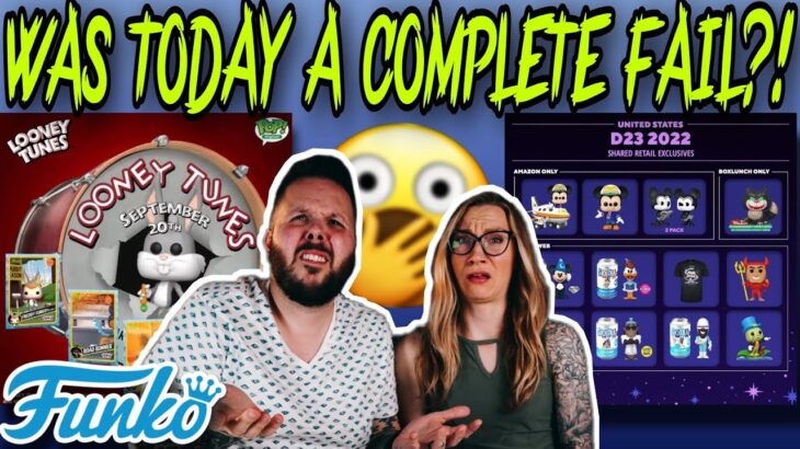 COMPLETE FAIL?! | D23 FUNKO SHOP DROP | LOONEY TUNES FUNKO NFT ANNOUNCEMENT | DROPPP | FUNKO POP