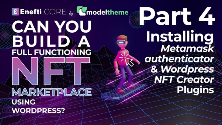 Enefti NFT Marketplace Core: Installing MetaMask Authenticator & NFT Creator addons