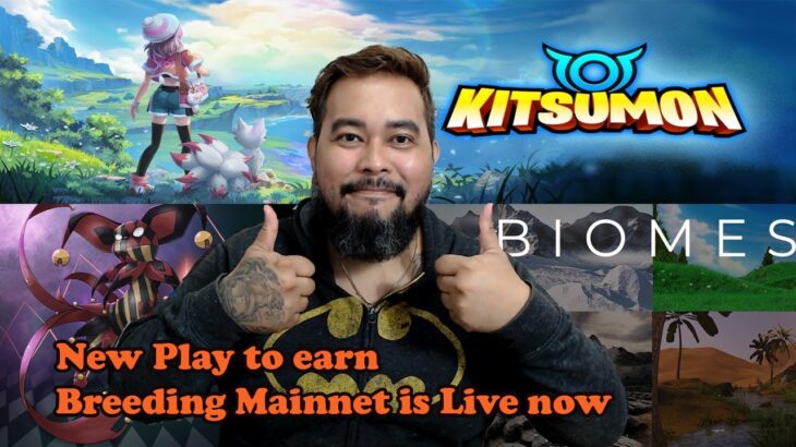 KITSUMON NFT PLAY TO EARN BREEDING MAINNET ALL GOODS NA