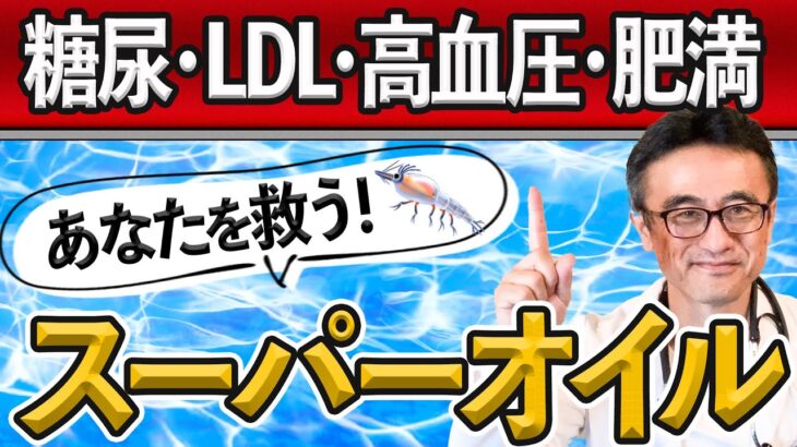 【糖尿病.LDL.高血圧】EPA/DHA豊富で動脈硬化予防するクリルオイル