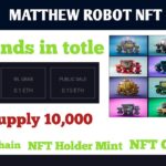 Matthew Robot NFT Game|total supply 10,000 |play to earn|best project 2022