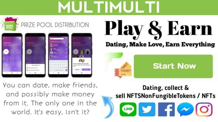 Multimulti.io New Project Join Us On Nft Giveaway! X100 Blockchain Dating Project .