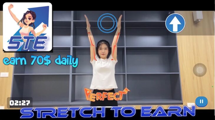 STRETCH TO EARN BIG POTENTIAL PLAY TO EARN NFT GAME EARN $70 DAILY (ENGLISH)