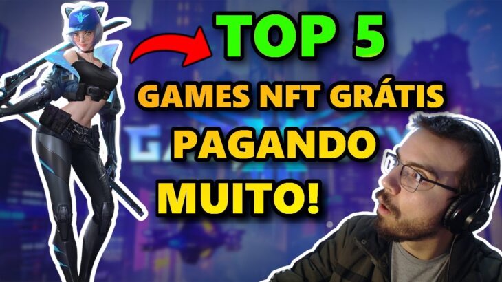 TOP 5 GAMES NFT GRÁTIS PAGANDO MUITO E NOTÍCIAS DO MUNDO CRYPTO #dinheiro #jogosnft #p2e