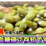 【糖尿病 Type1食事】糖尿病が食べる枝豆血糖値推移ご存知ですか？知らなかったな…まさかここまでとは…