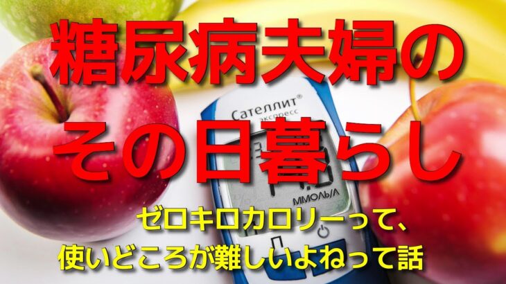 糖尿病夫婦のその日暮らし　ゼロキロカロリーって、使いどころが難しいよねって話