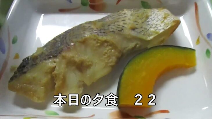 ヘモグロビンA1c糖尿病食事患者の食事２２　夕食編