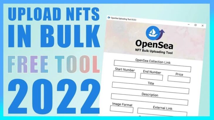 Bulk Upload Opensea NFT 10.000+ Chrome Browser Automation Tool Download 2022