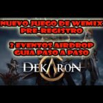 DEKARON G NFT WEMIX LANZAMIENTO OFICIAL GAMEPLAY F2P