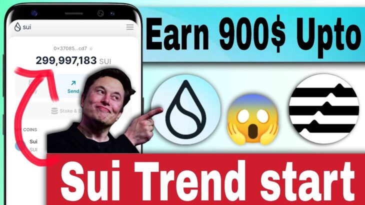 Earn 900$ Upto SUI BLOCKCHAIN AIRDROP SUI Mint An NFT Claim SUI CONFIRMED AIRDROP PROJECT Sui Aptos