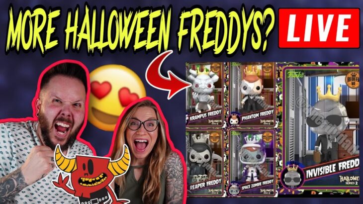 FREDDY FUNKO HALLOWEEN SERIES 2 NFT FUNKO POPS | GASTLECAST LIVE IS BACK!