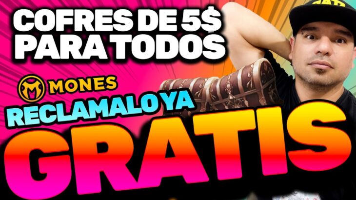 🤑 GANA 5 $ GRATIS 🔥 MONES JUEGO NFT REGALA COFRES NFT FREE  ANDROID IOS GANA DINERO SIN INVERSION