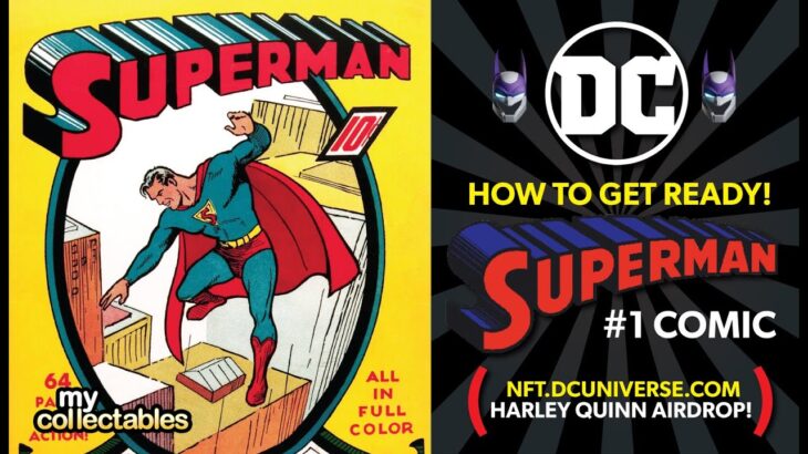 How to Get Ready for Superman #1 DC NFT Comic Drop! Sign Up! KYC and Add Funds!