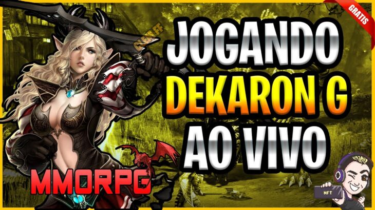 LANÇAMENTO OFICIAL DO DEKARON G – NOVO JOGO NFT MMORPG GRÁTIS