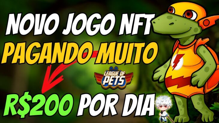 🚨 NOVO JOGO NFT – R$ 200 POR DIA – LEAGUE OF PETS – NOVO NFT – NUEVO JUEGO NFT – CRYPTO LEGIONS