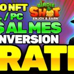 📢  NUEVO JUEGO NFT PARA GANAR 30 $ AL MES GRATIS  ✅ JUEGA ANDROID Y PC  Guía Completa BIRDIE SHOT