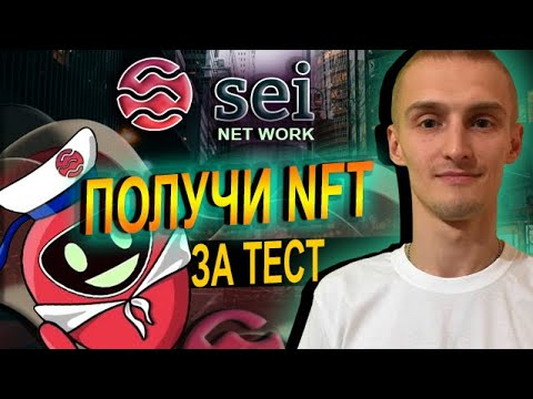 Sei Network Получаем NFT За Прохождение Теста