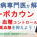 カーボカウント医師編｜エネルギー・糖質制限(食事療法)｜おかやま内科糖尿病・健康長寿クリニック｜医師による糖尿病についての動画講座｜管理栄養士による調理講座