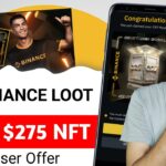 🤩Binance CR7 NFT Claim $275 | binance free nft mystery box | crypto loot | binance new offer today