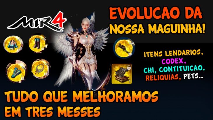 EVOLUÇÃO DA NOSSA MAGUINHA NFT – Marco Veio MIR4